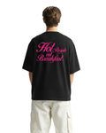 Goat Breakfast Black Heavyweight T-shirt