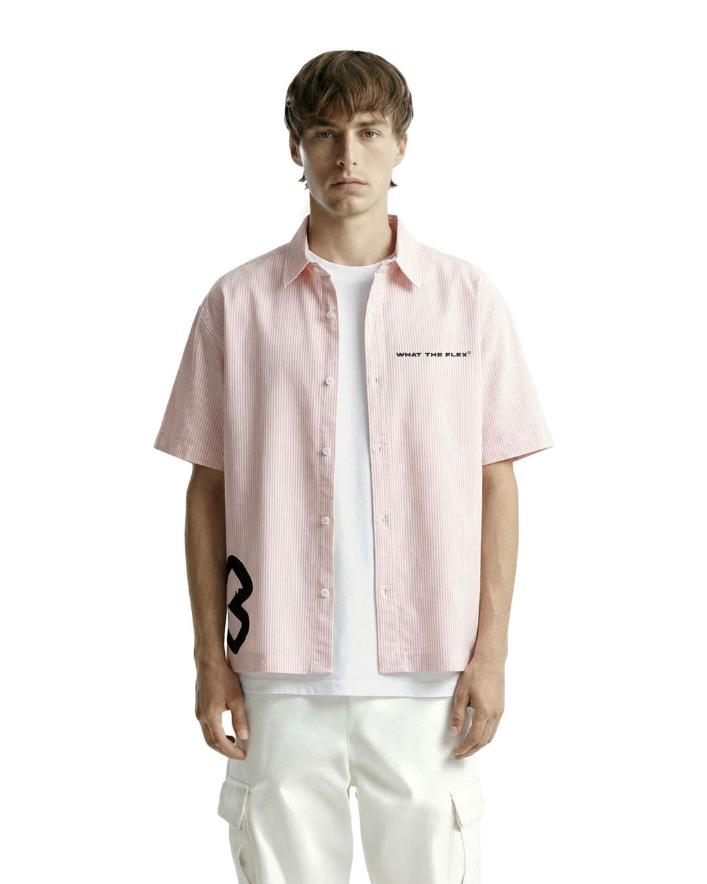 Broken Dreams Half Sleeve Striped Shirt