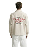 Alive Beige Striped Shirt