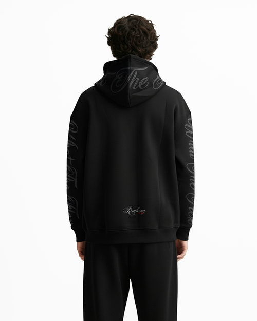 Black Angel Oversized Hoodie