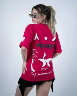 Dripcage Pink Heavyweight T-shirt