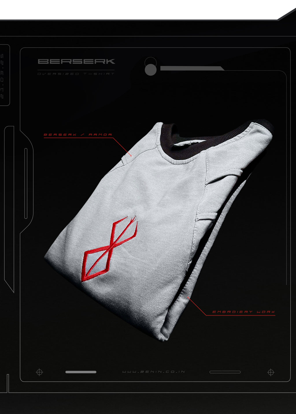 BERSERK ARMOUR / OVERSIZED T-SHIRT